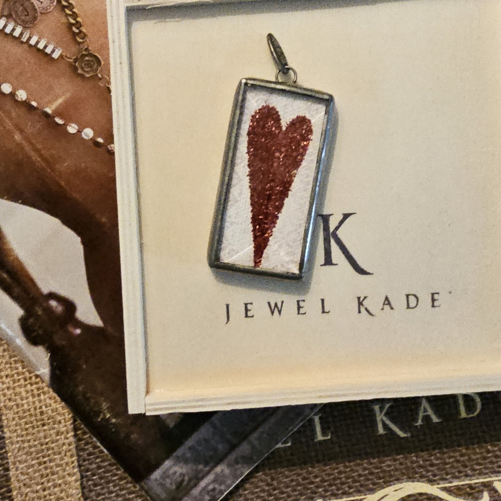 Jewel Kade Red Heart Pendant Necklace - Picture 1 of 5